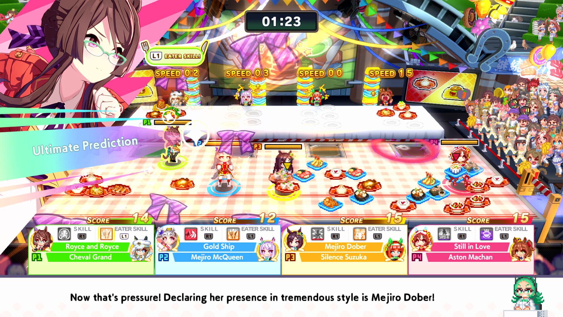 Screenshot for Umamusume: Pretty Derby - Party Dash: DLC Vol. 1 - Team Iris