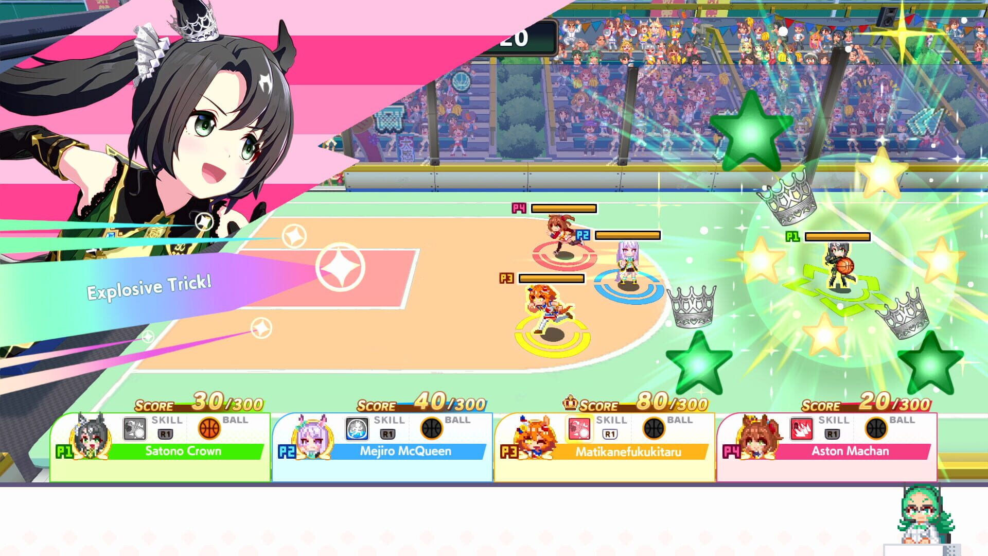 Screenshot for Umamusume: Pretty Derby - Party Dash: DLC Vol. 1 - Team Iris