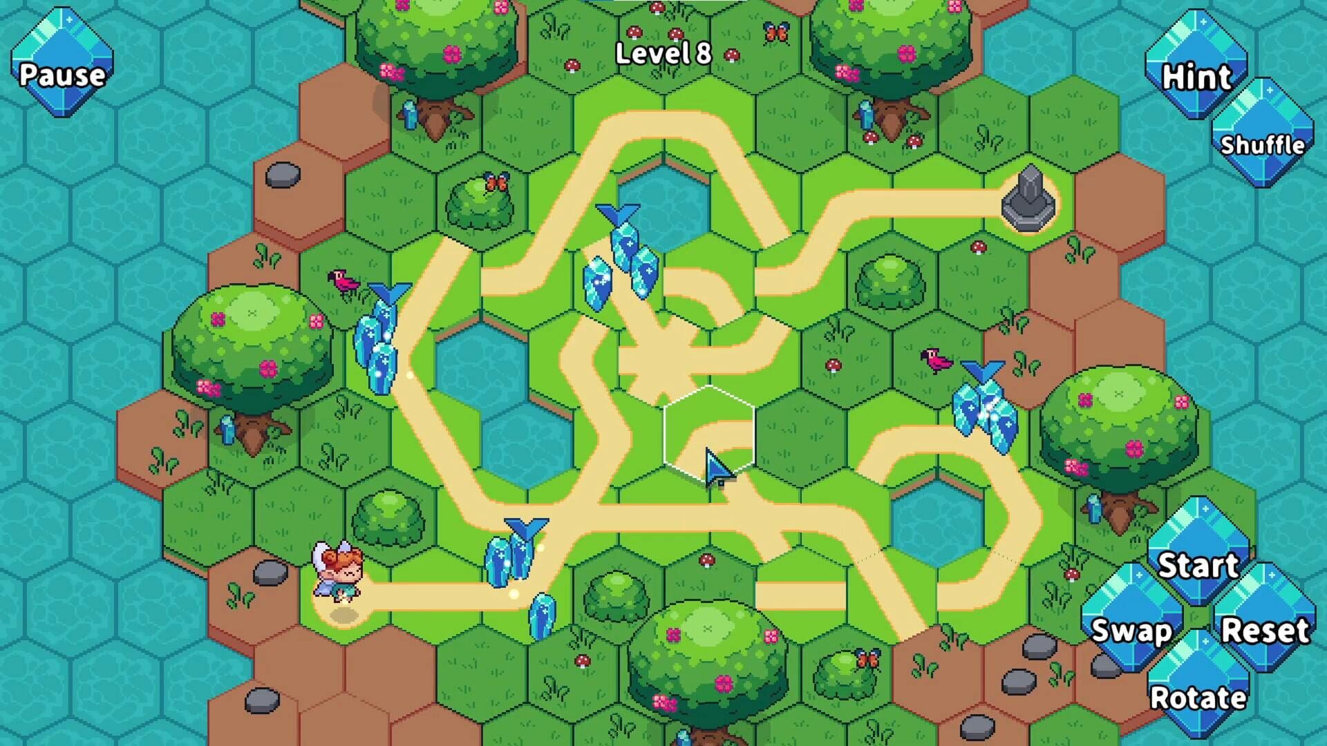 Screenshot for Mystic Pathways: Crystal Quest
