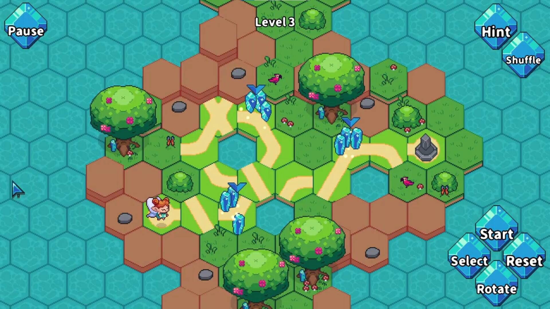 Screenshot for Mystic Pathways: Crystal Quest