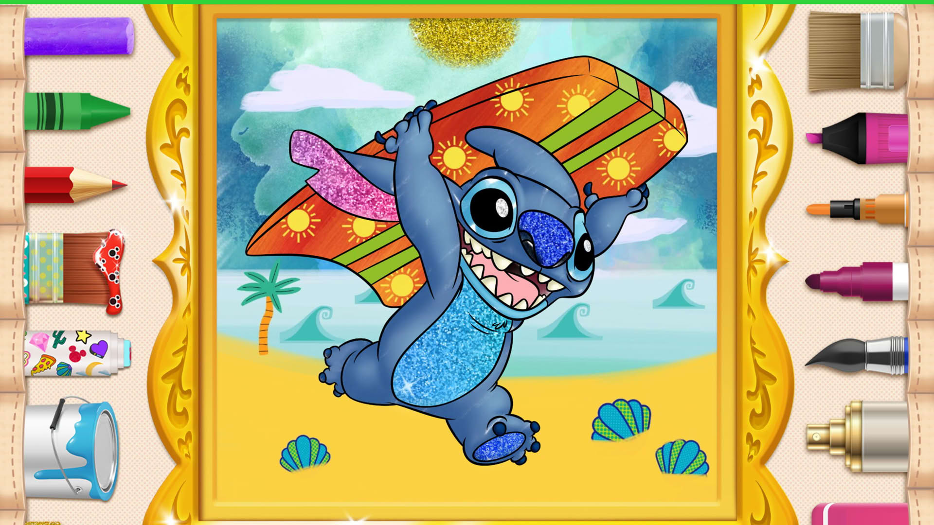 Screenshot for Disney Coloring World