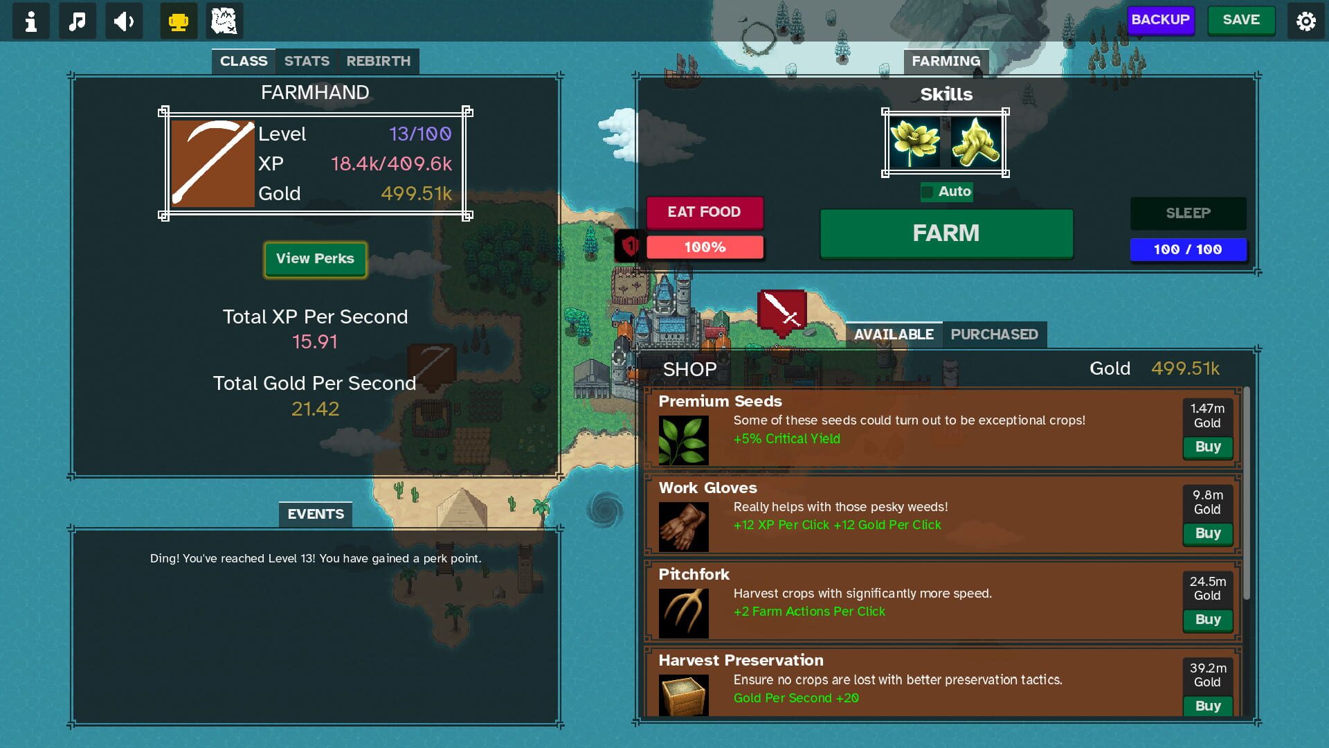 Screenshot for High Fantasy Idle