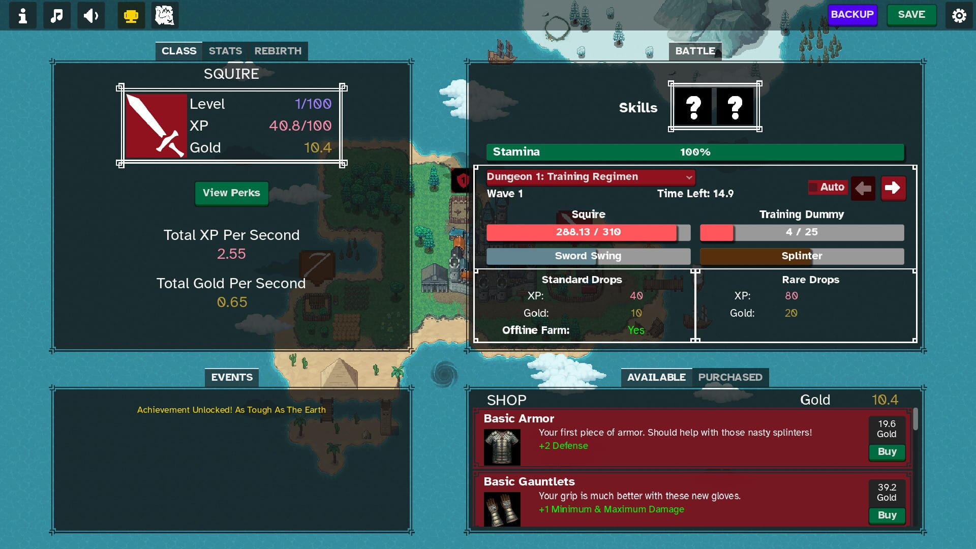 Screenshot for High Fantasy Idle