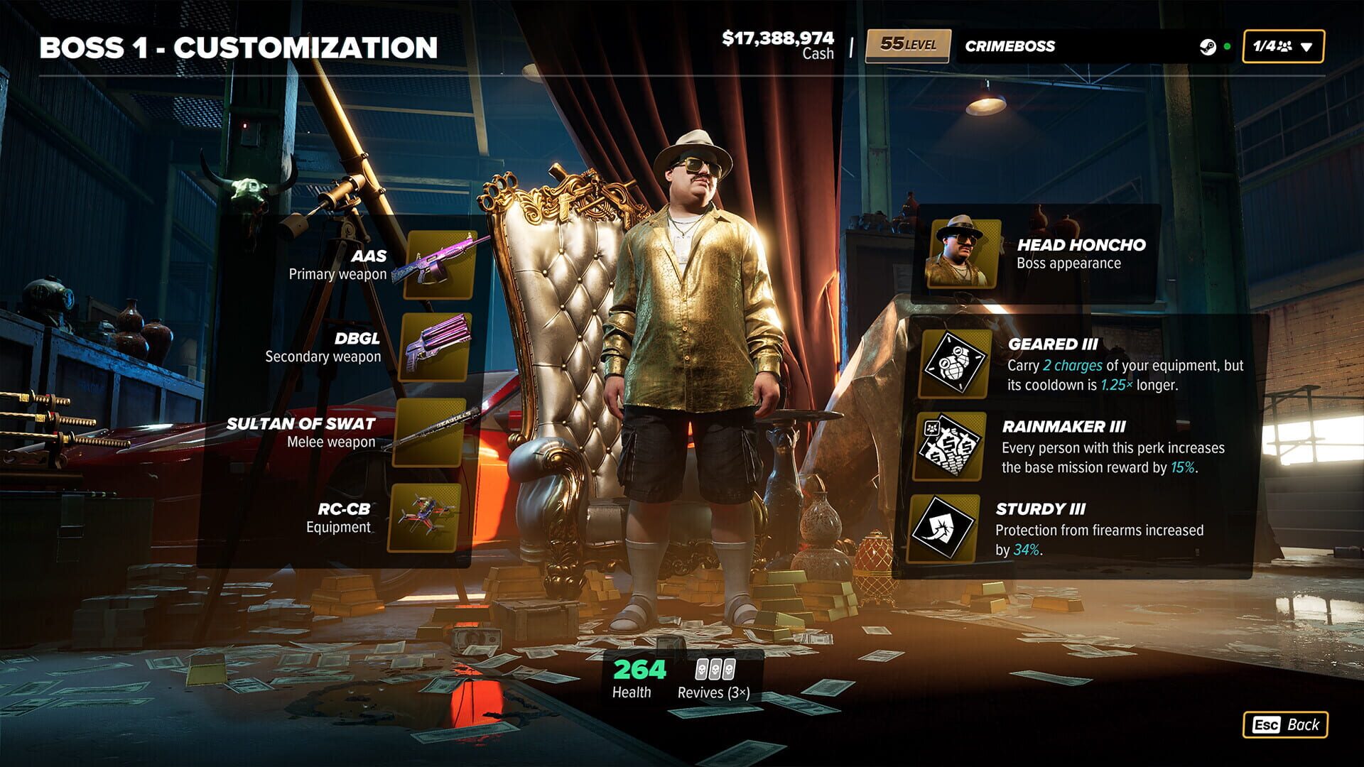 Screenshot for Crime Boss: Rockay City - Wiz Character Pack
