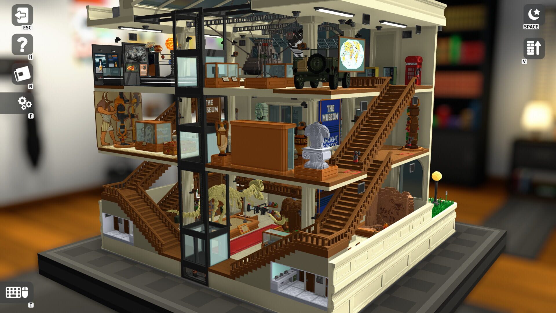 Screenshot for Diorama Builder: The Museum