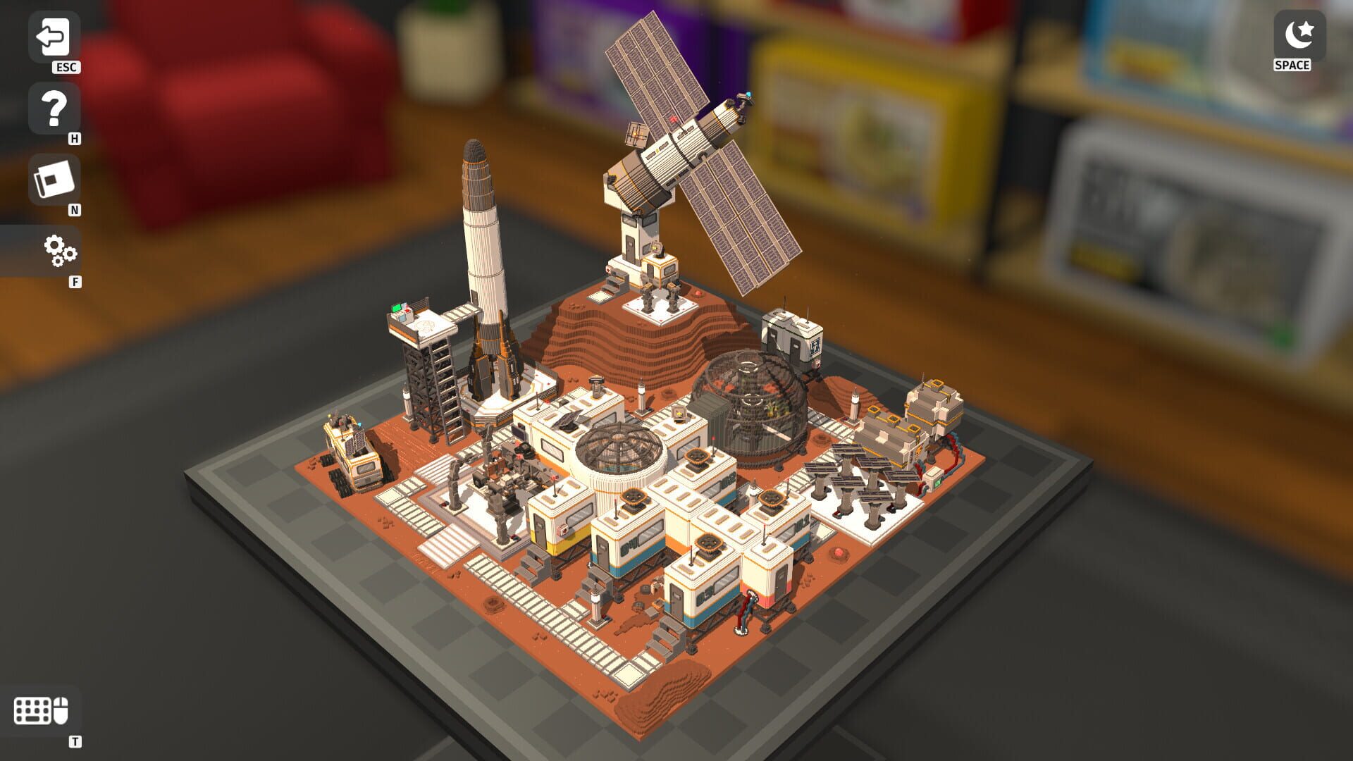 Screenshot for Diorama Builder: Mars Colony