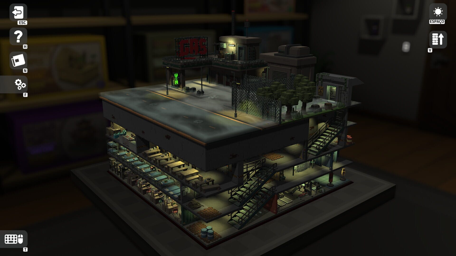 Screenshot for Diorama Builder: Secret Bunker