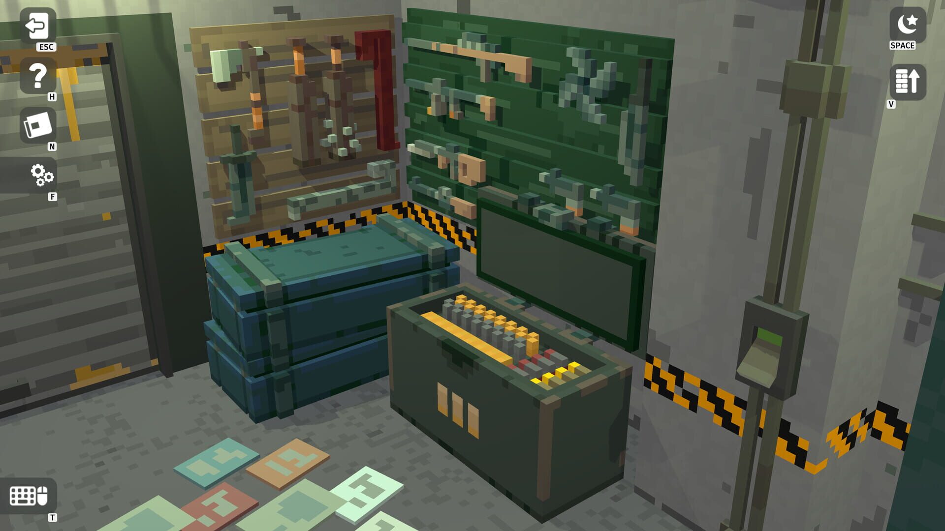 Screenshot for Diorama Builder: Secret Bunker