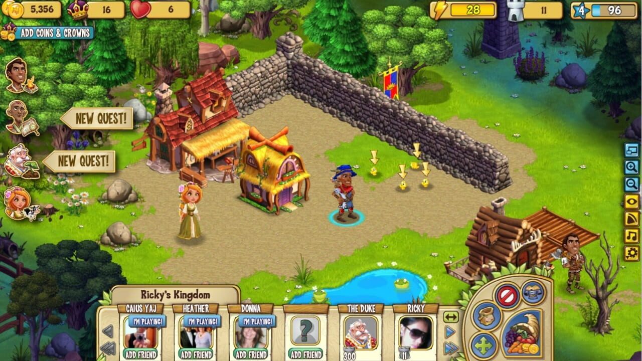 Screenshot for CastleVille