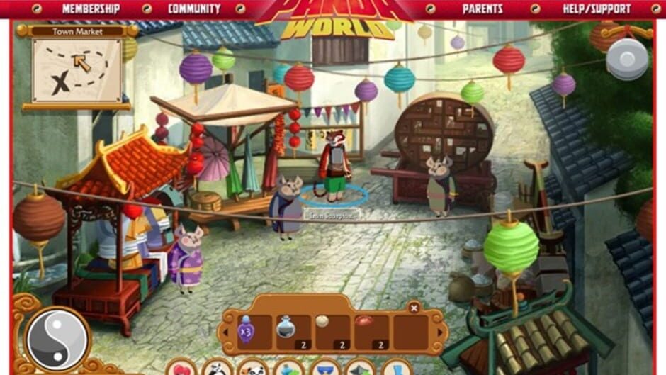 Screenshot for Kung Fu Panda World