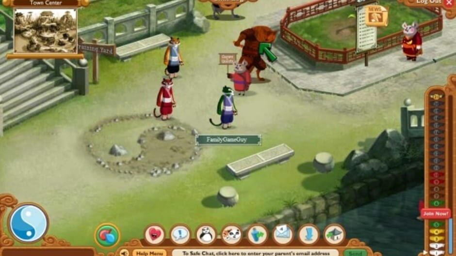 Screenshot for Kung Fu Panda World