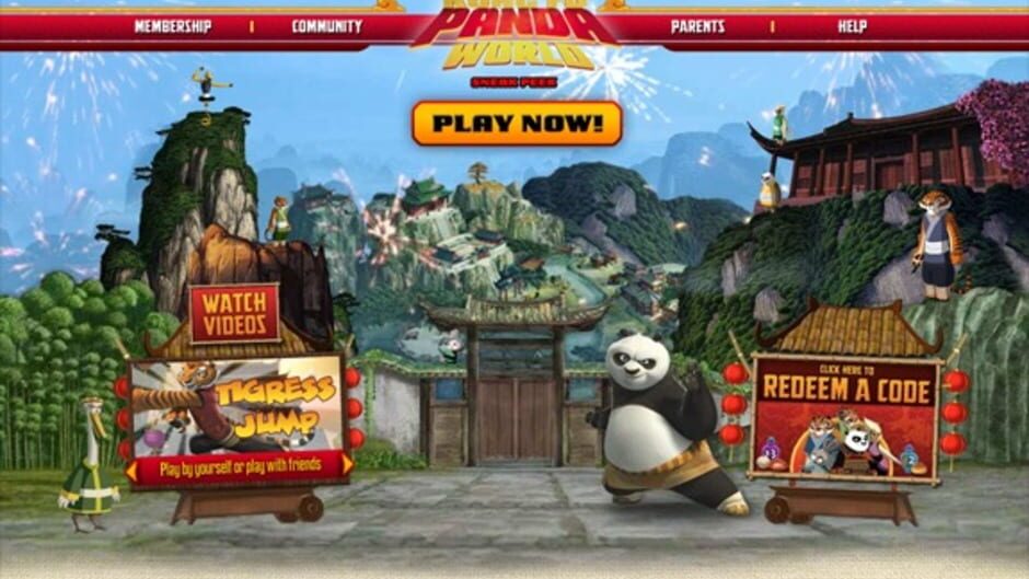 Screenshot for Kung Fu Panda World