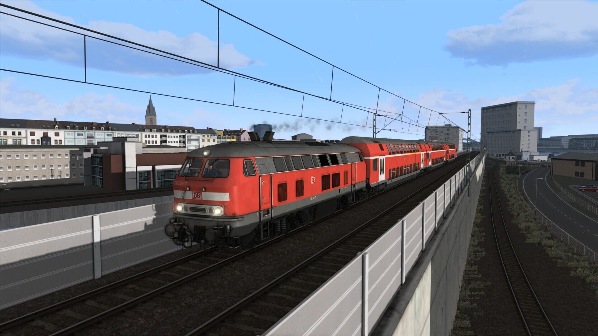 Screenshot for Train Simulator Classic: DB BR218 + 761