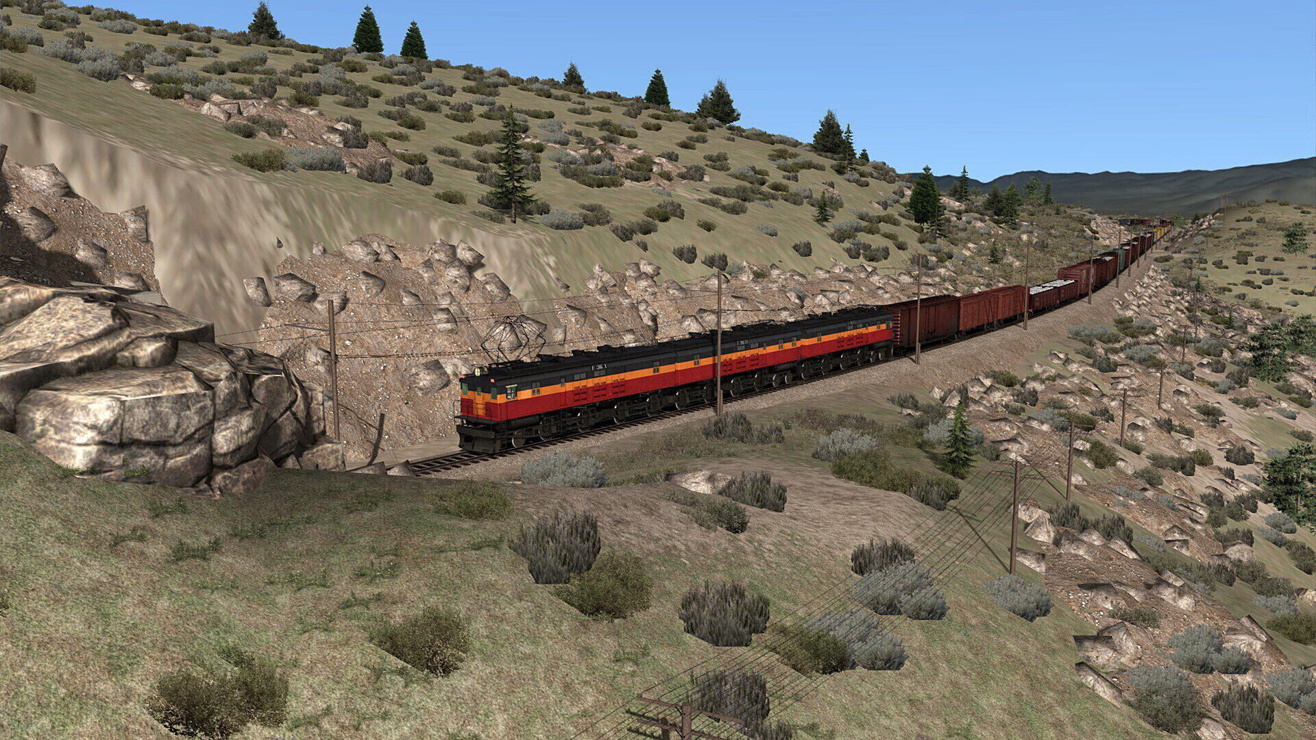 Screenshot for Train Simulator Classic: Pipestone Pass - Three Forks: Butte