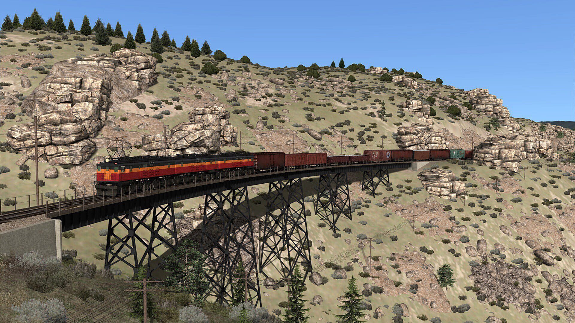 Screenshot for Train Simulator Classic: Pipestone Pass - Three Forks: Butte