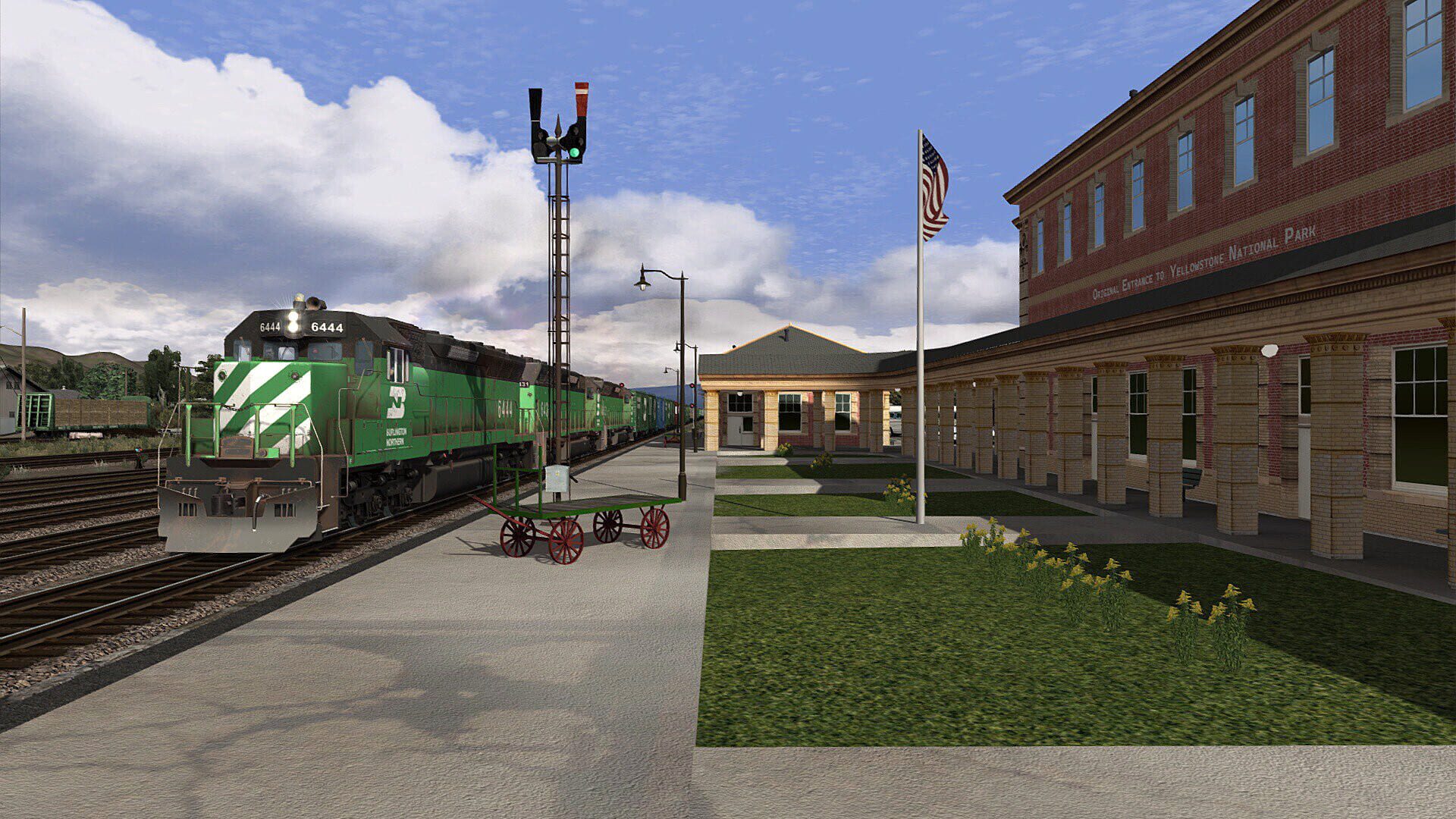Screenshot for Train Simulator Classic: Bozeman Pass - Livingston: Three Forks & Trident