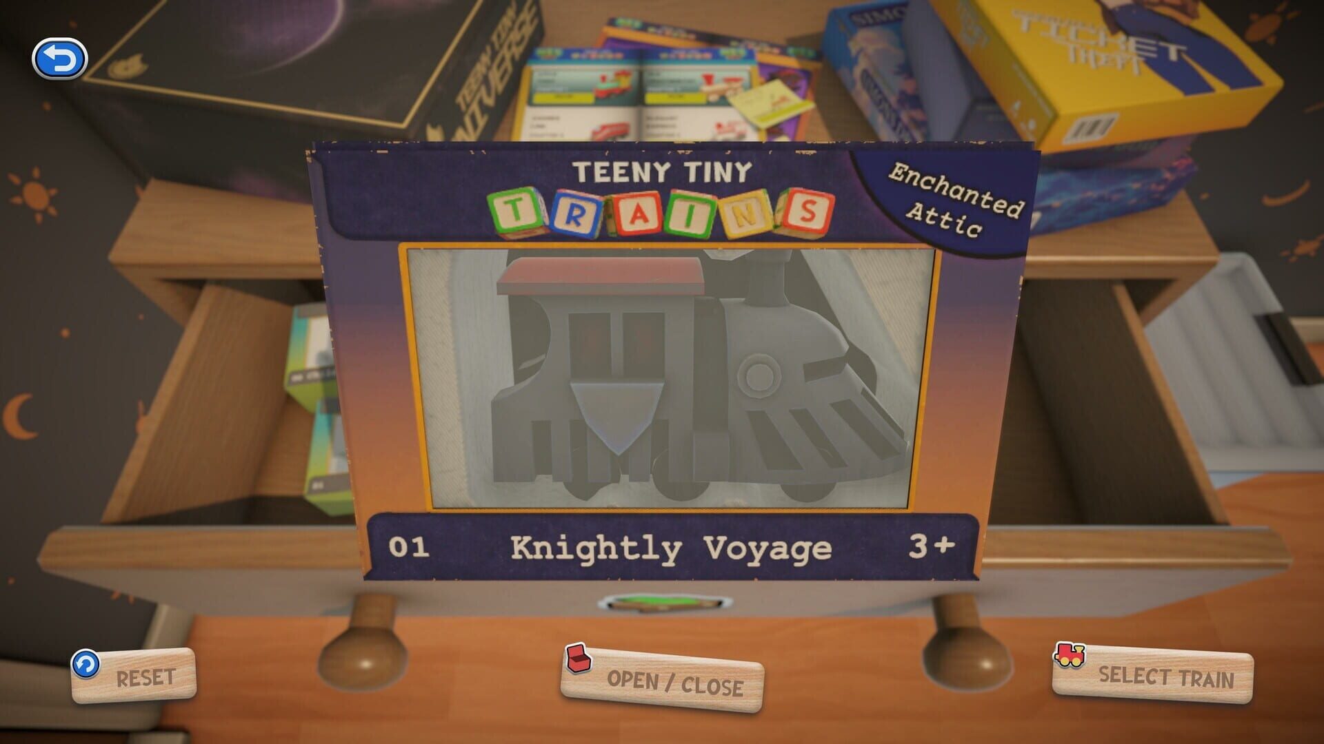 Screenshot for Teeny Tiny Trains: The Enchanted Attic