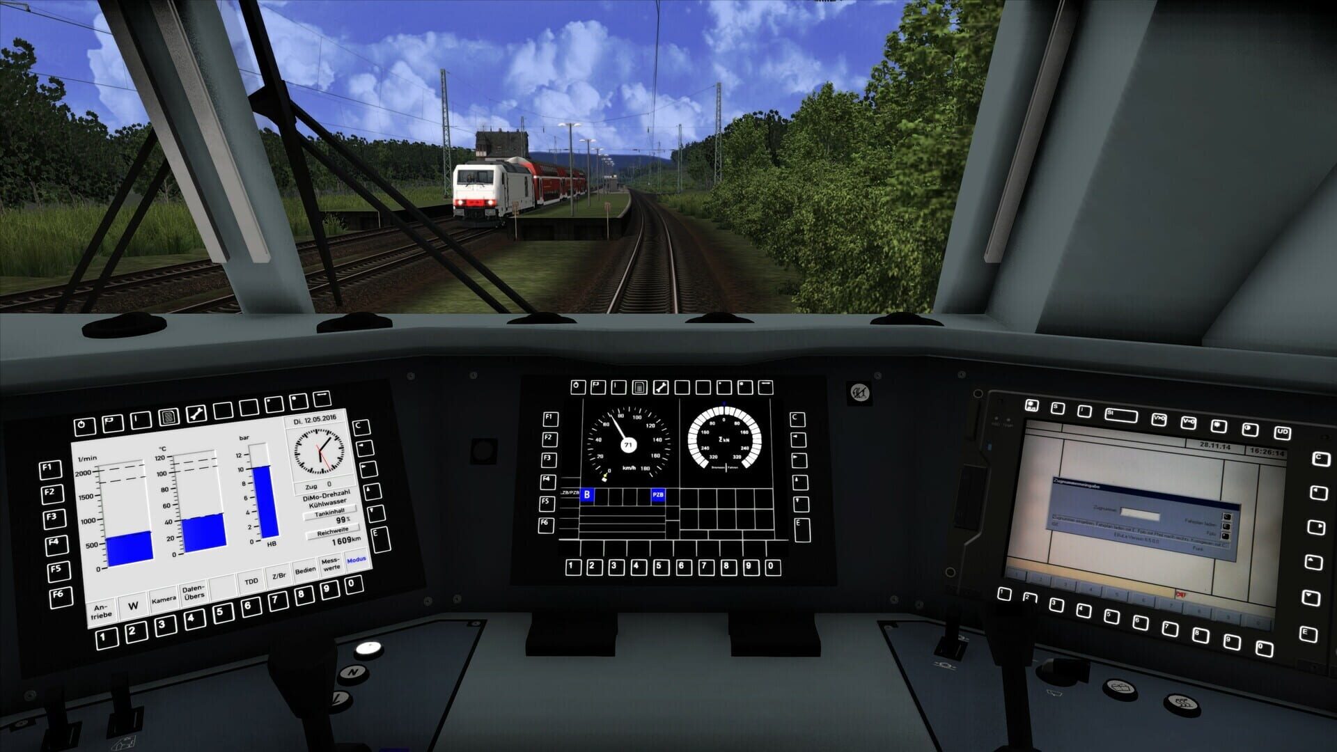 Screenshot for Train Simulator Classic: BR285 Diesel Loco Add-On