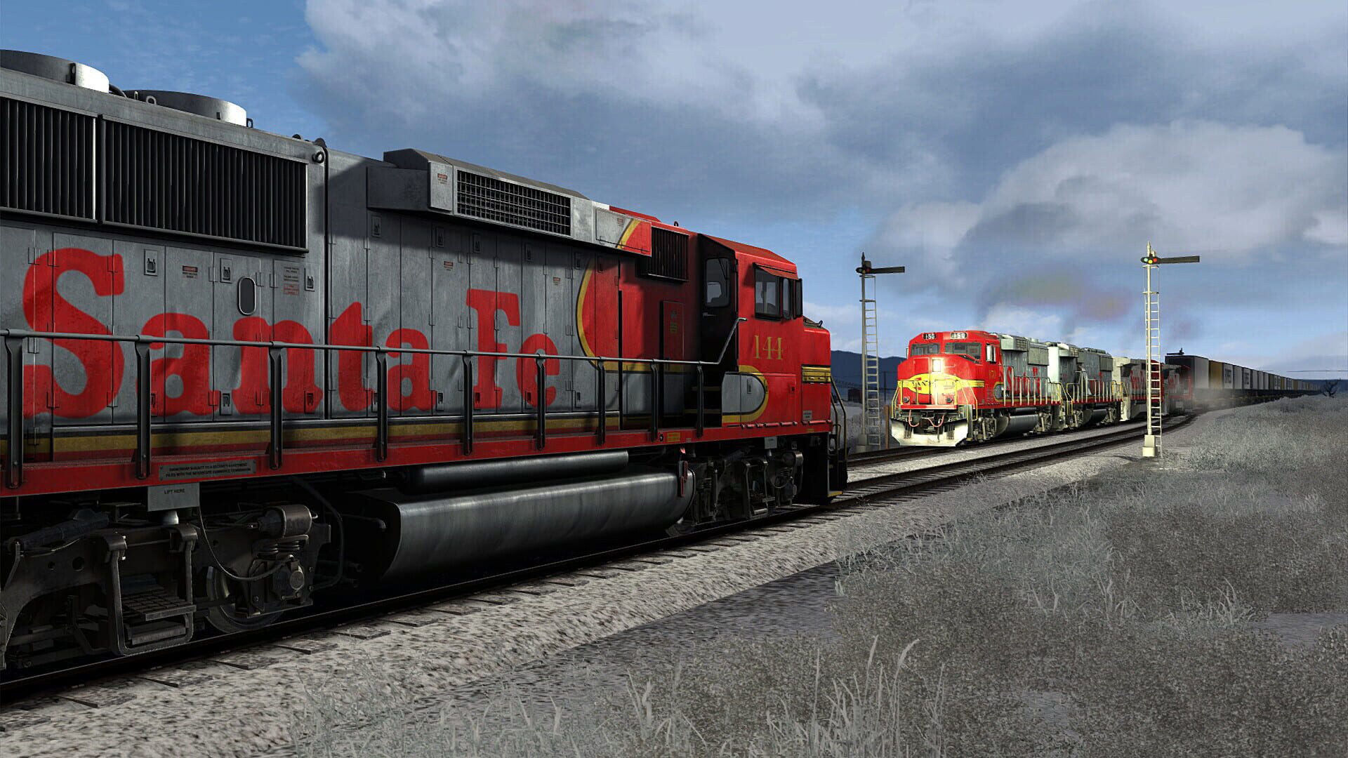 Screenshot for Train Simulator Classic: Santa Fe Super Fleet GP60M