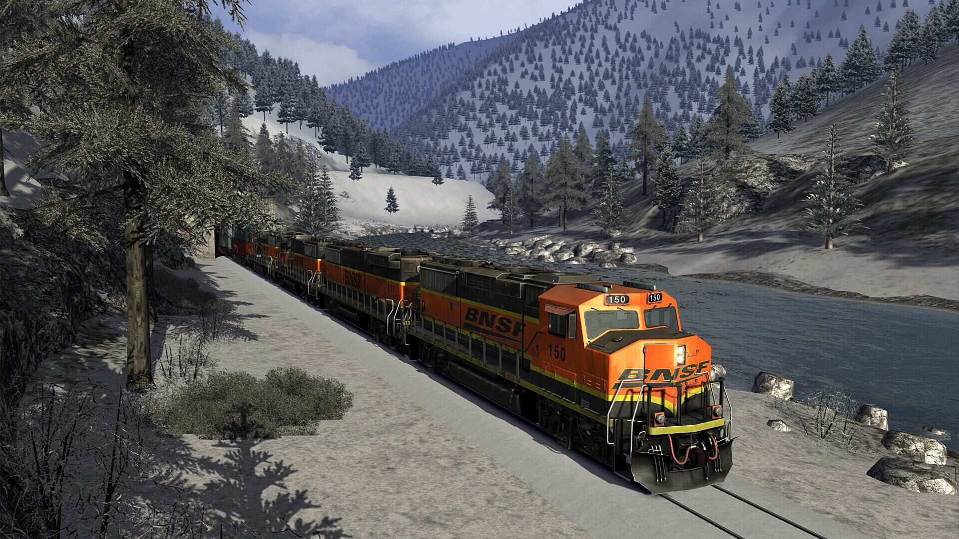 Screenshot for Train Simulator Classic: Santa Fe Super Fleet GP60M