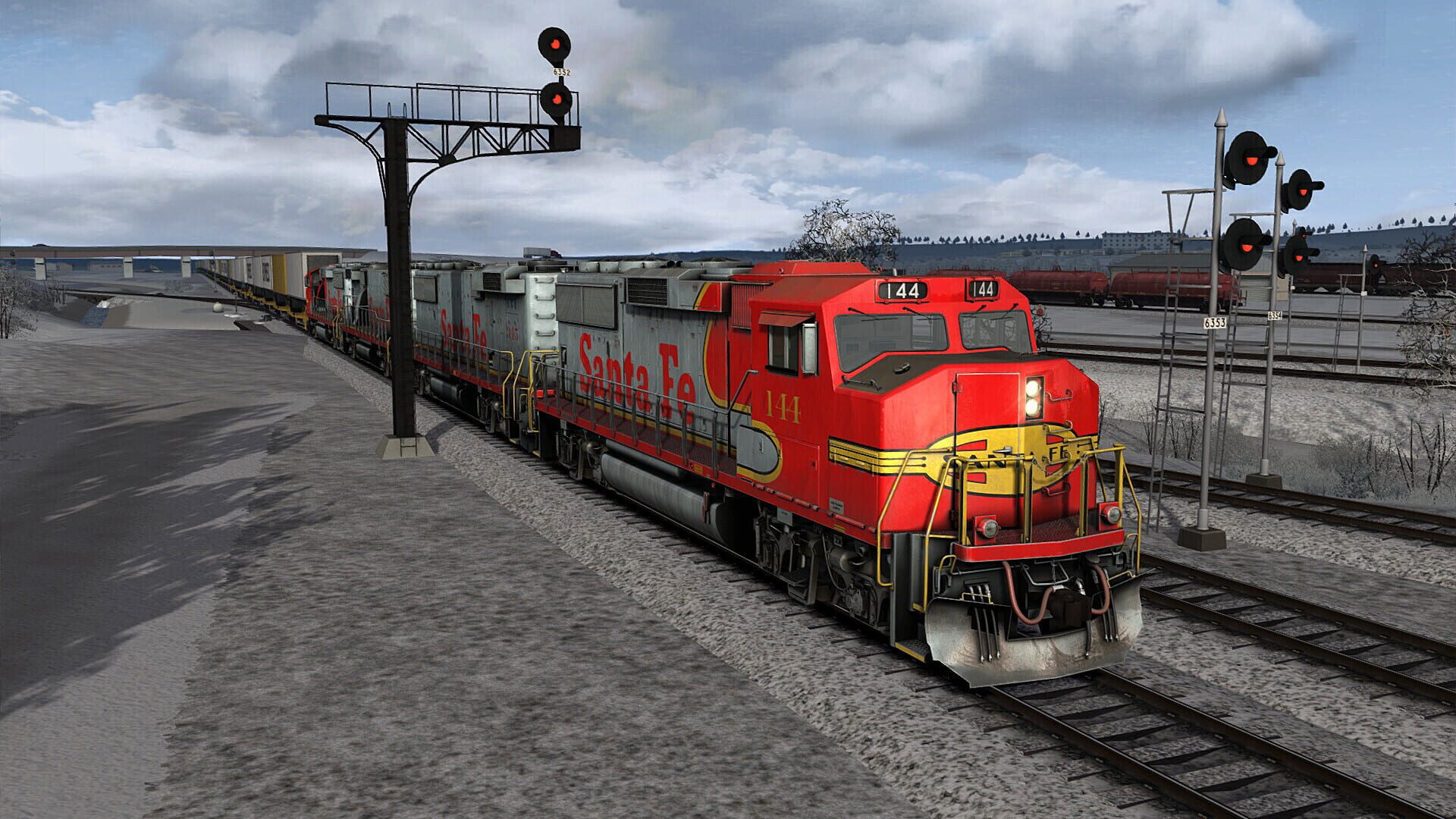 Screenshot for Train Simulator Classic: Santa Fe Super Fleet GP60M