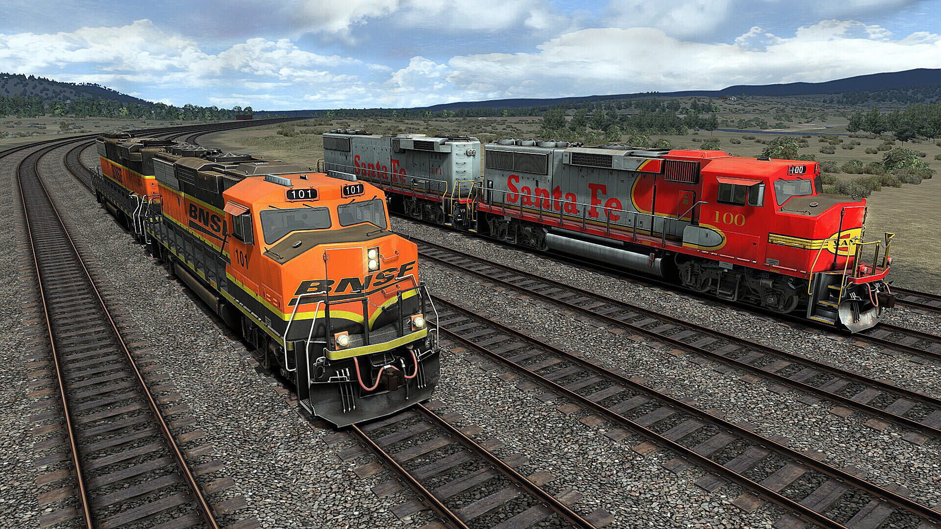 Screenshot for Train Simulator Classic: Santa Fe Super Fleet GP60M