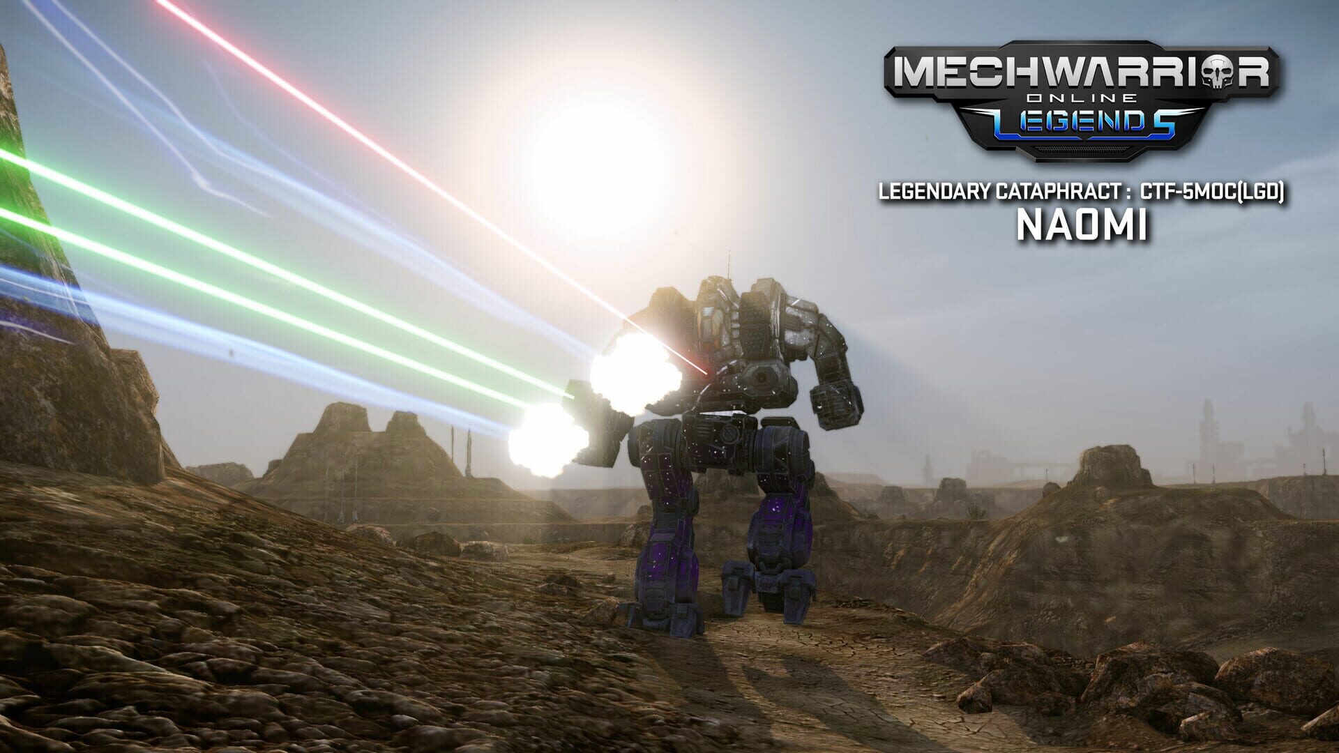 Screenshot for MechWarrior Online: Naomi Legendary Mech Pack