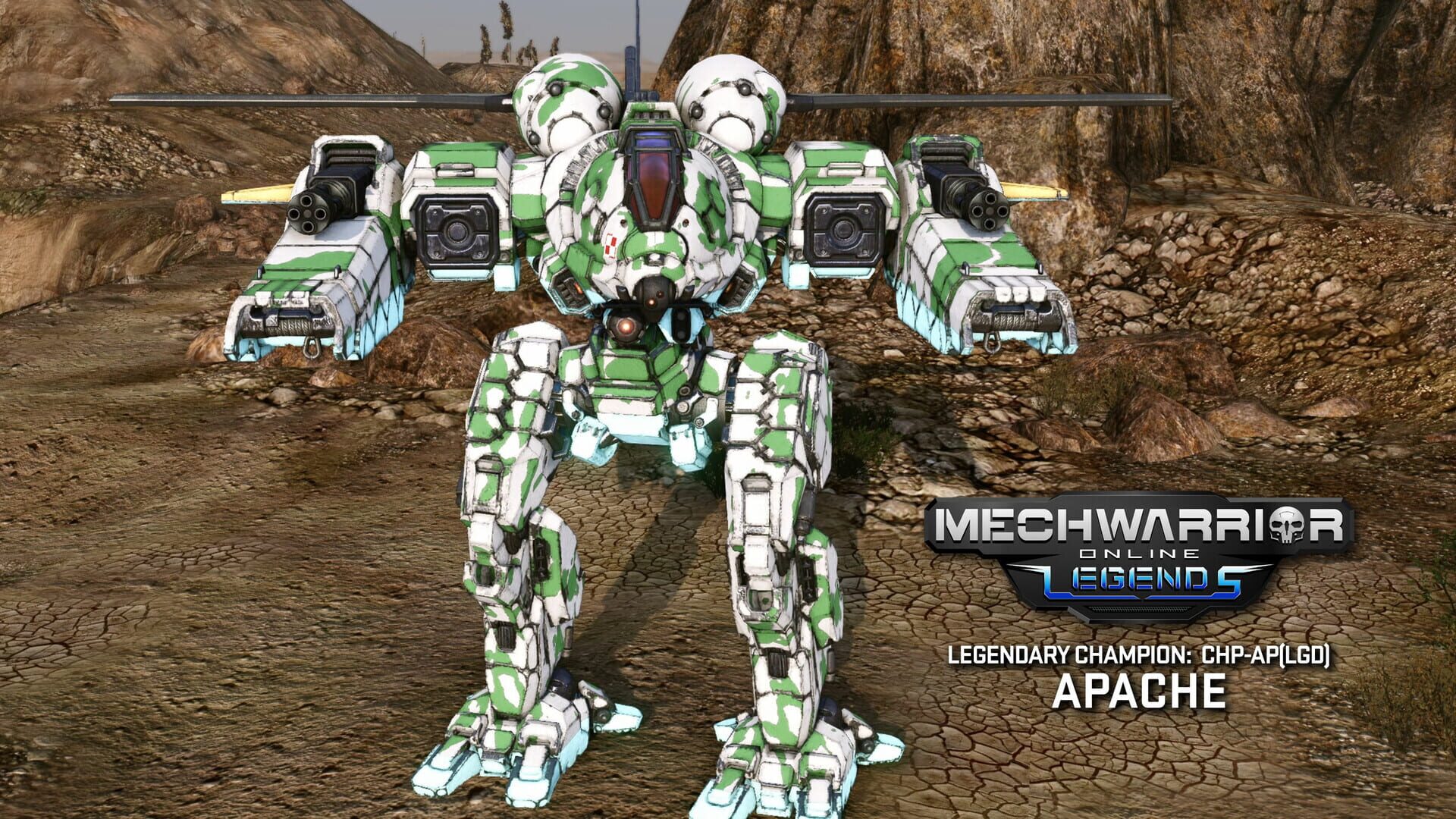 Screenshot for MechWarrior Online: Apache Legendary Mech Pack