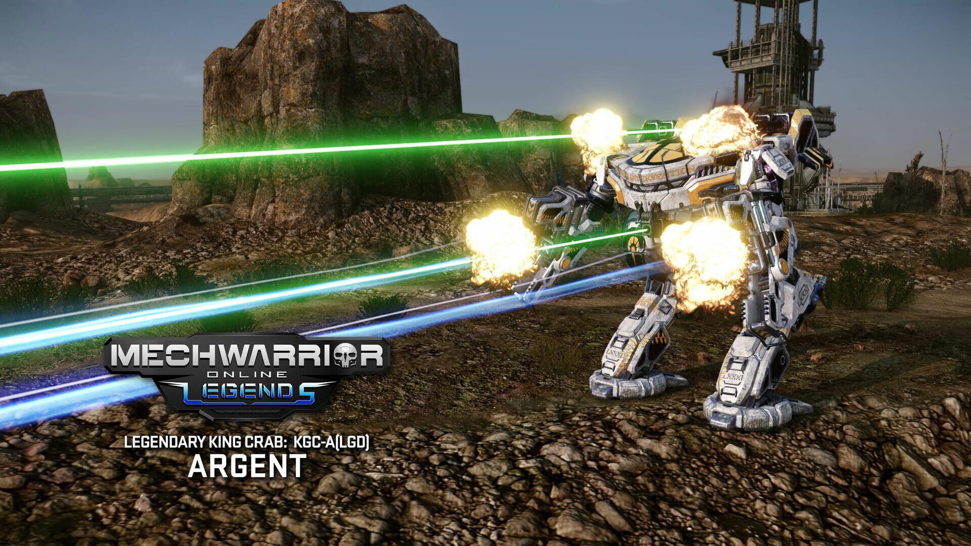 Screenshot for MechWarrior Online: Argent Legendary Mech Pack