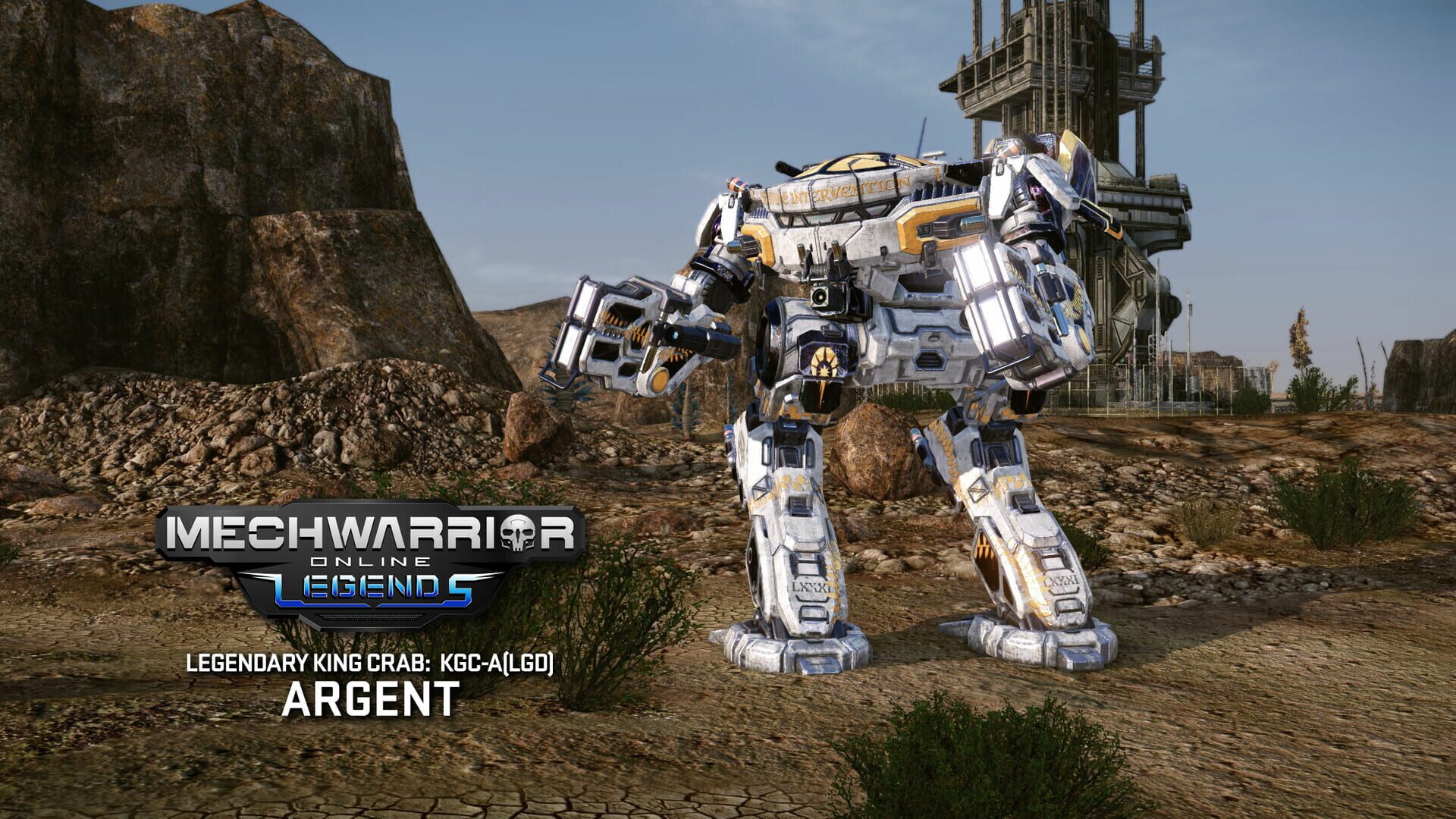 Screenshot for MechWarrior Online: Argent Legendary Mech Pack
