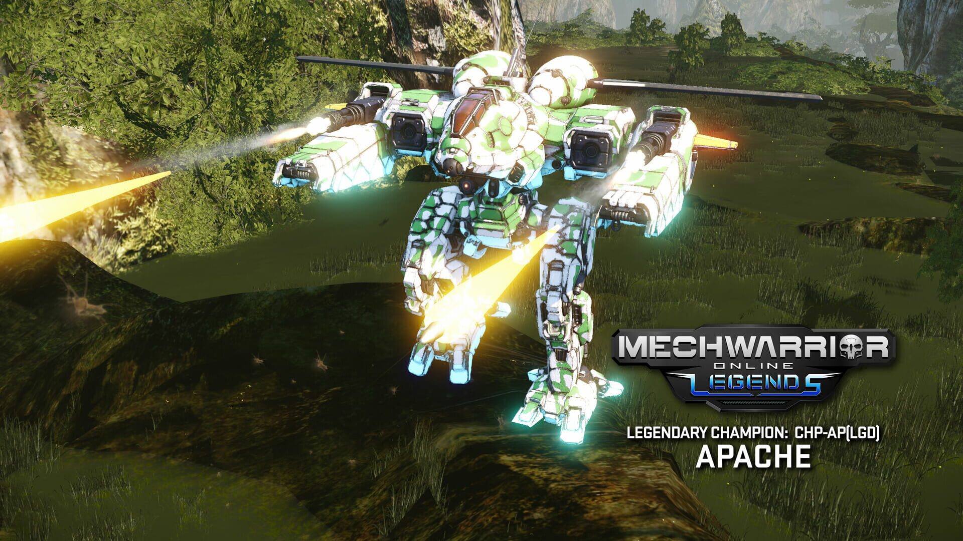 Screenshot for MechWarrior Online: Apache Legendary Mech Pack