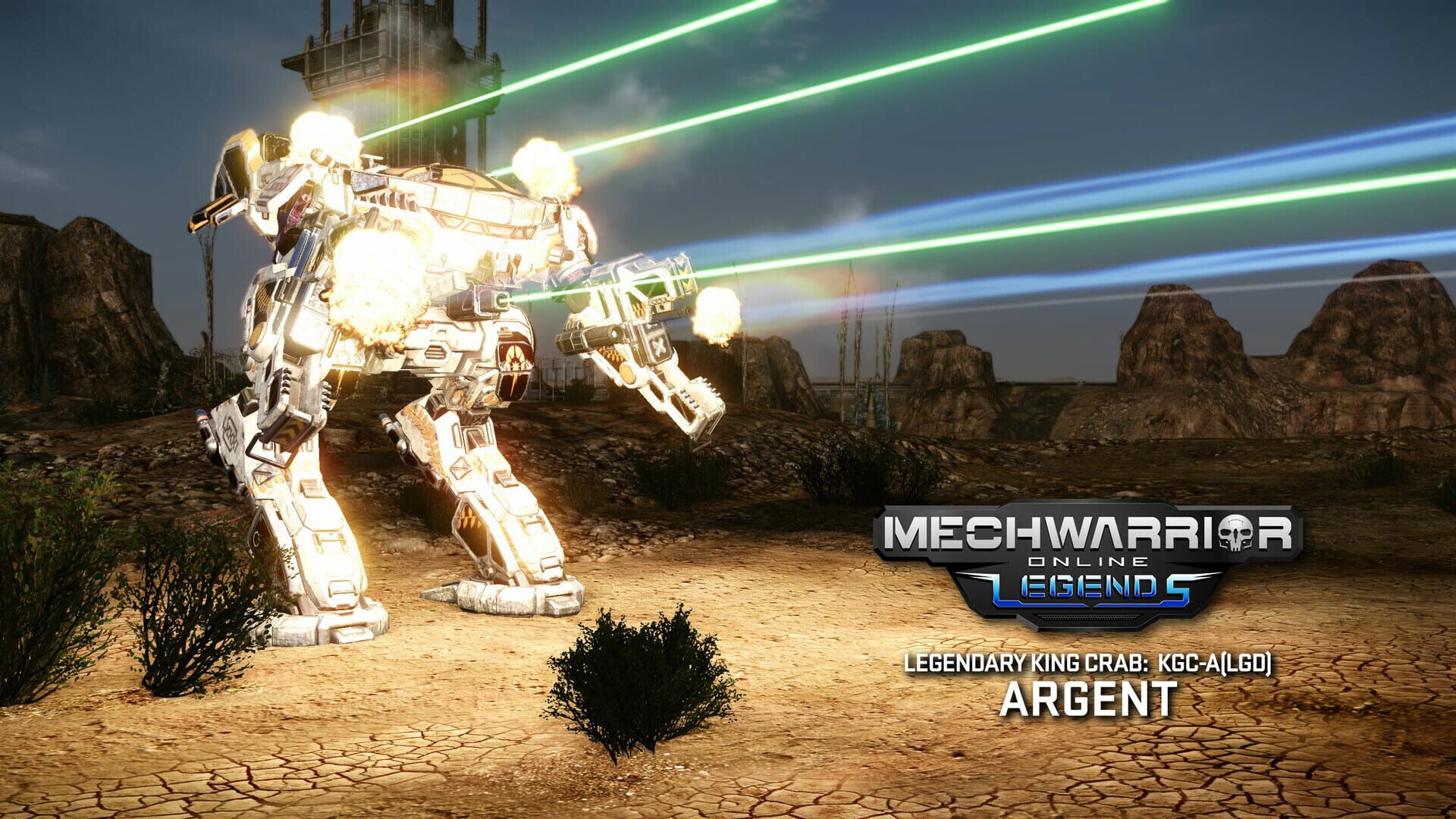 Screenshot for MechWarrior Online: Argent Legendary Mech Pack