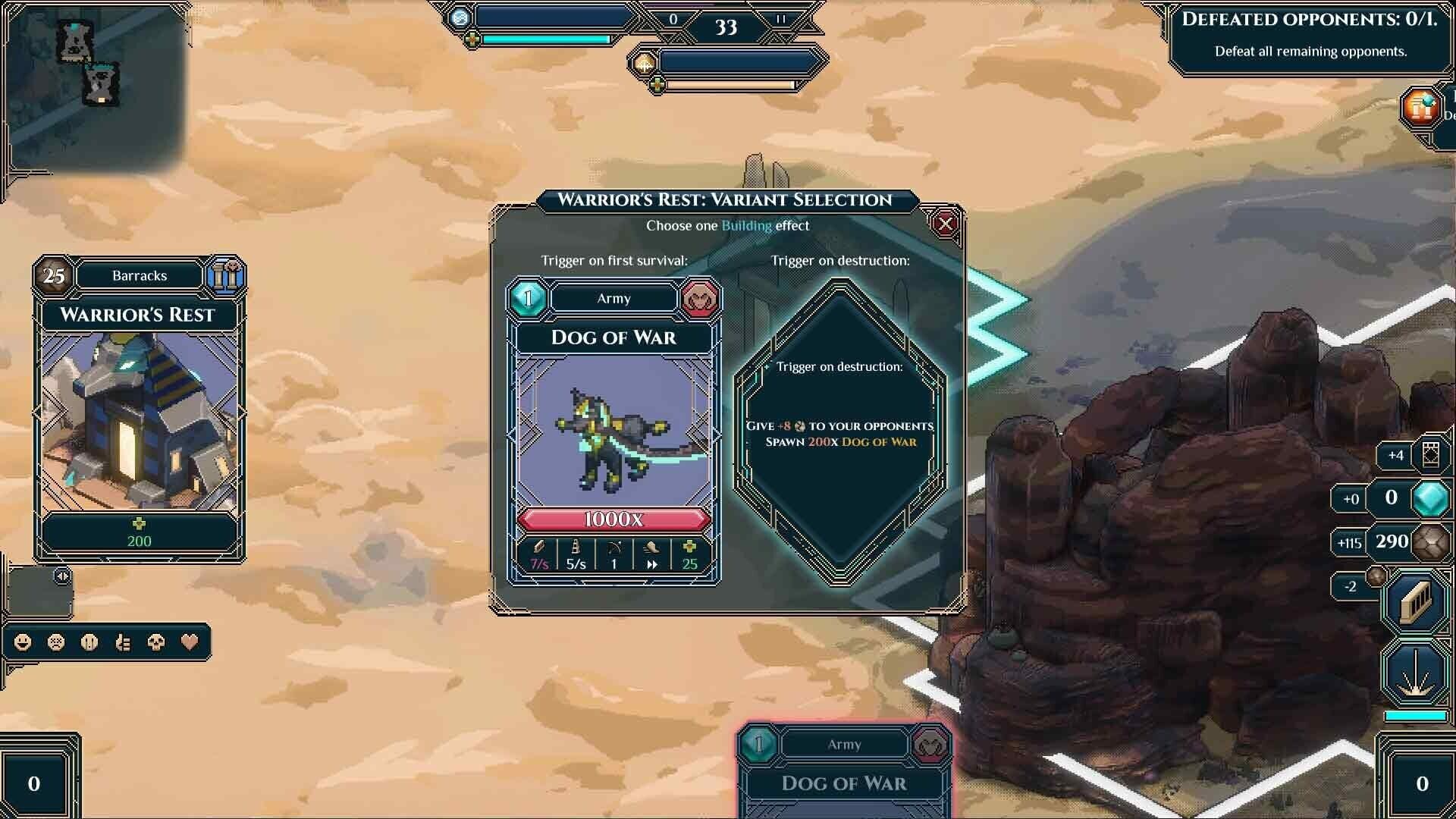 Screenshot for Warcana: Dog DLC
