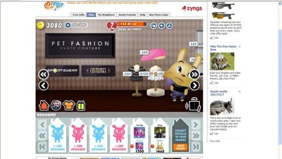 Screenshot for PetVille