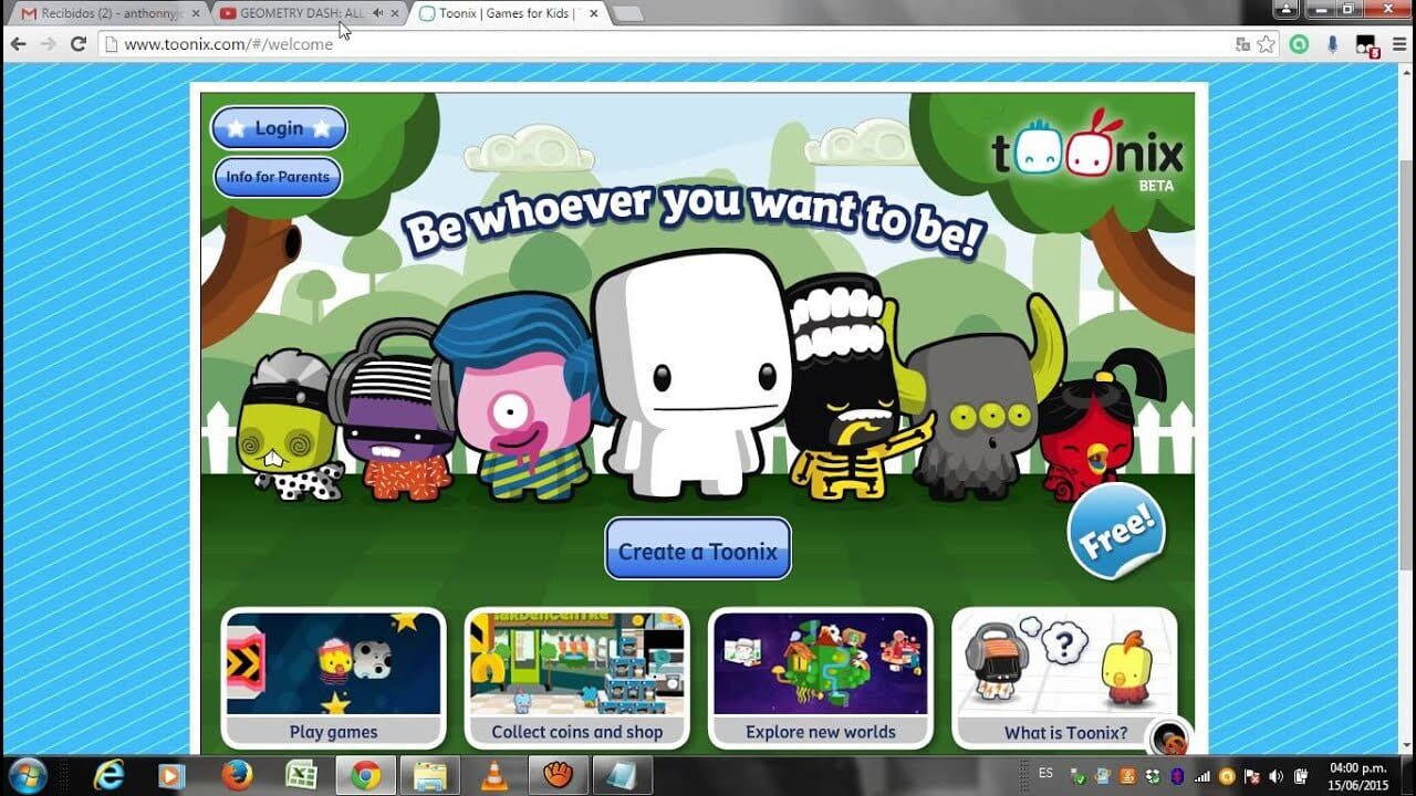 Screenshot for Toonix World