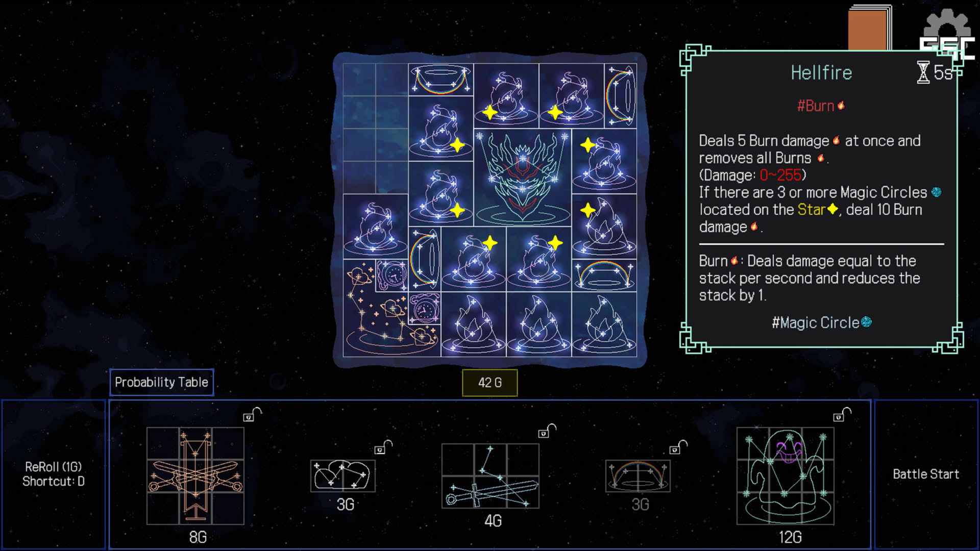 Screenshot for Stellar Witch