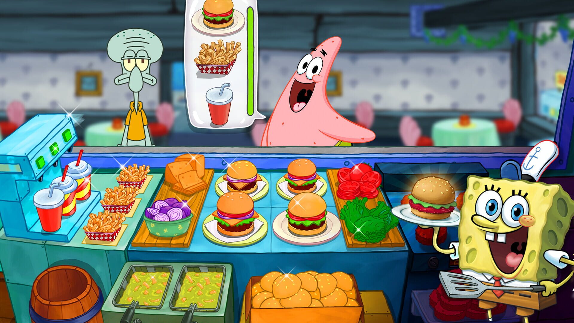 Screenshot for SpongeBob: Krusty Cook-Off