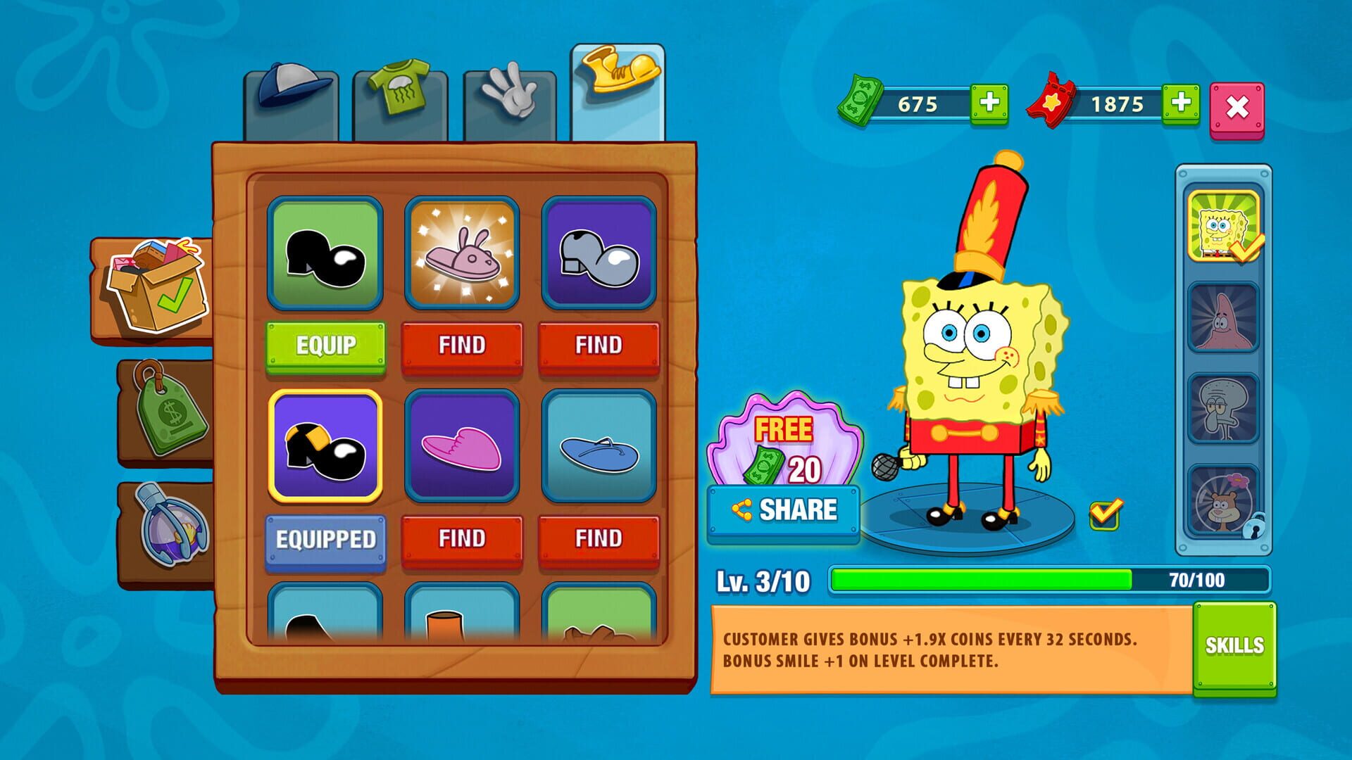 Screenshot for SpongeBob: Krusty Cook-Off
