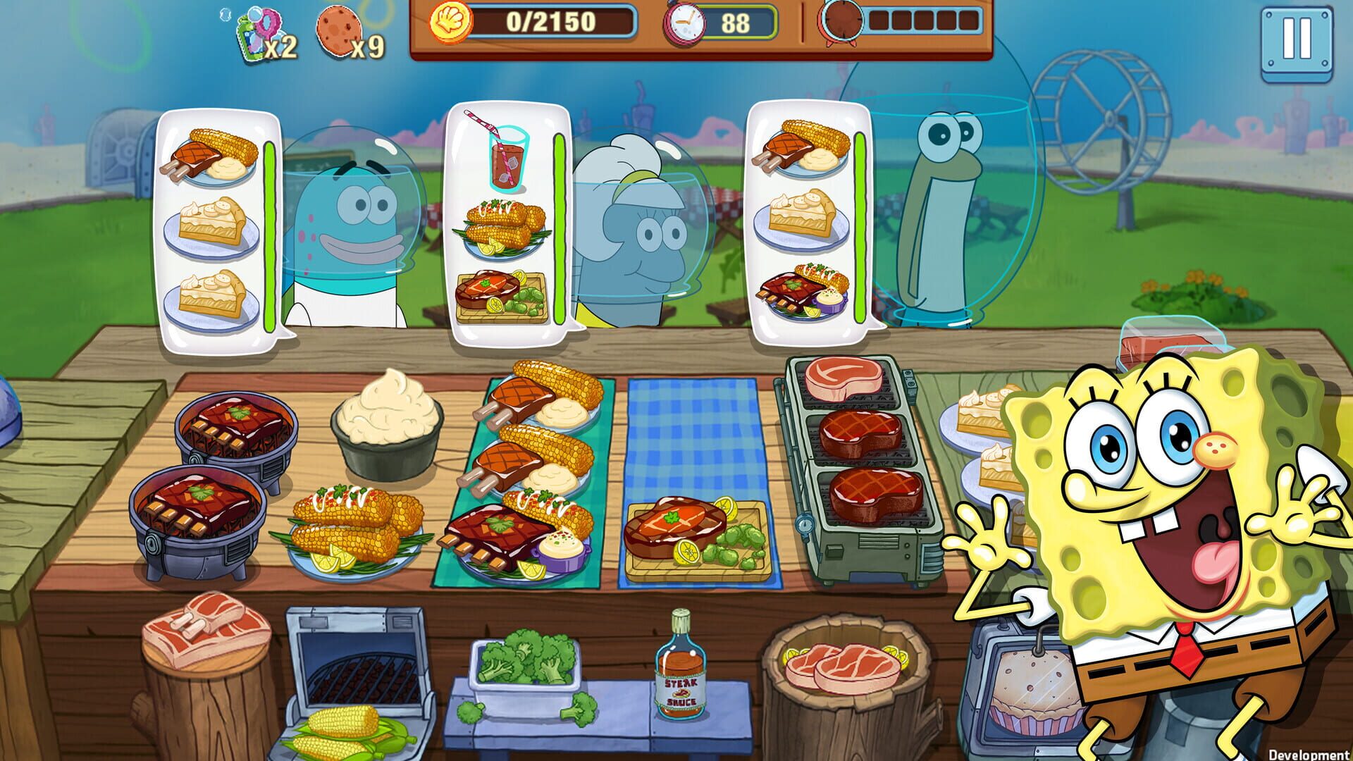 Screenshot for SpongeBob: Krusty Cook-Off