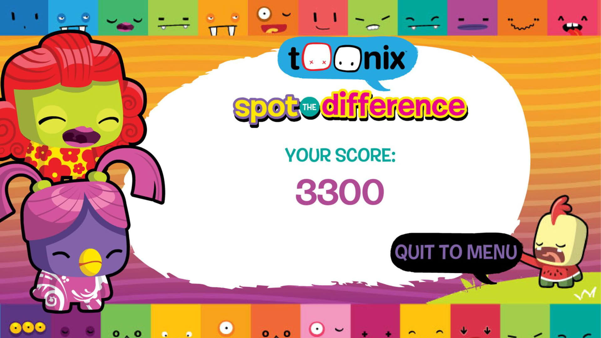 Screenshot for Toonix: Spot the Difference