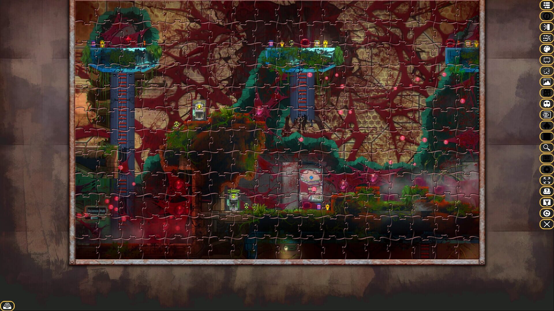 Screenshot for Pixel Puzzles Ultimate: Bioframe