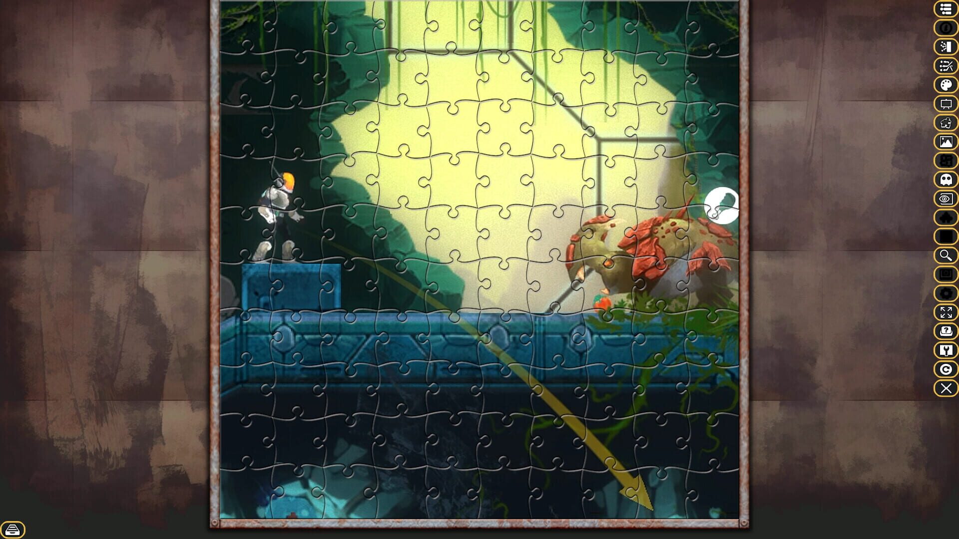 Screenshot for Pixel Puzzles Ultimate: Bioframe