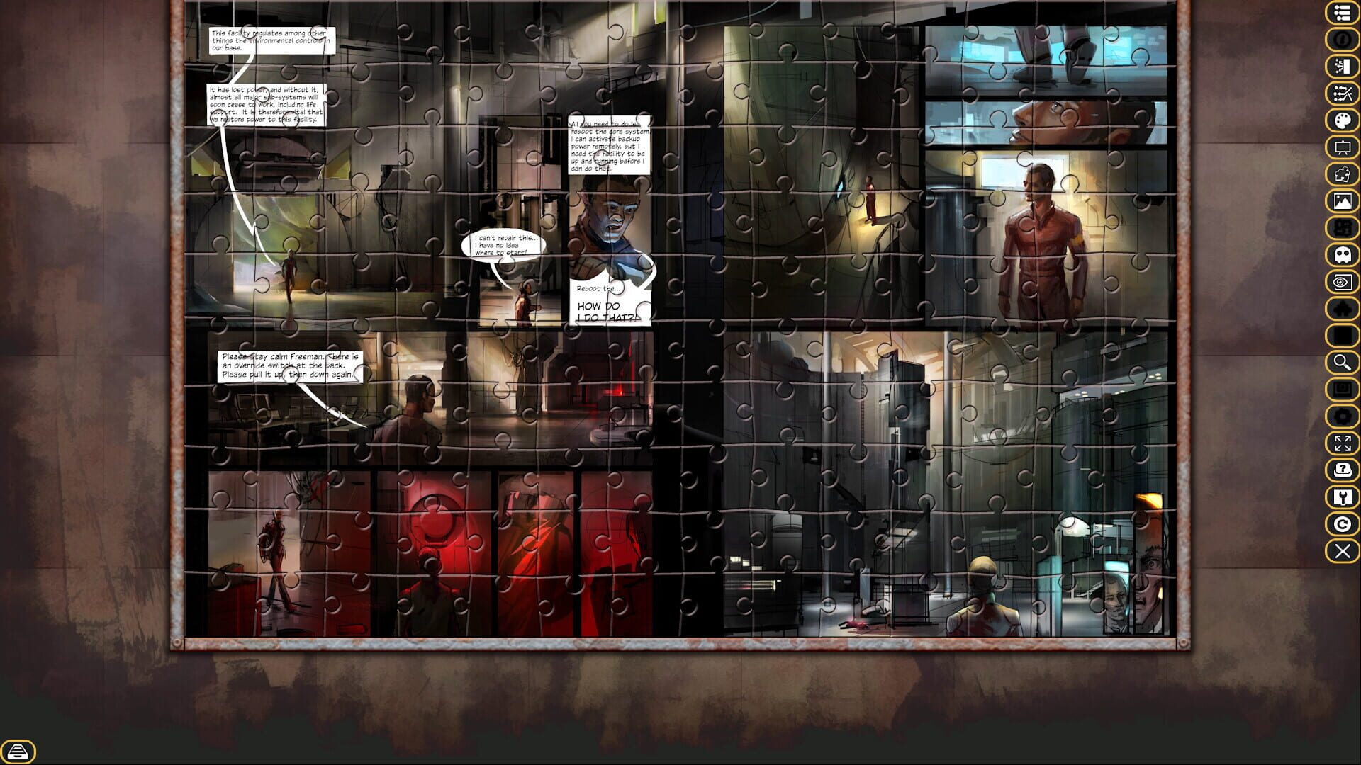 Screenshot for Pixel Puzzles Ultimate: Bioframe