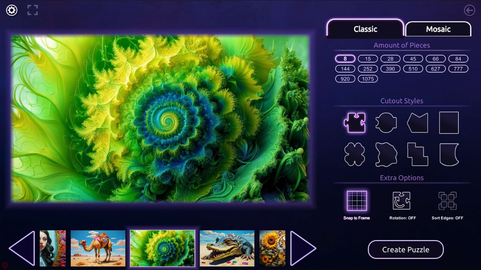 Screenshot for Master of Pieces Jigsaw Puzzle: Beautiful Nonsense 2
