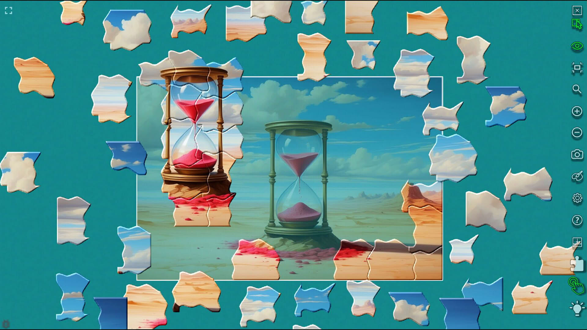 Screenshot for Master of Pieces Jigsaw Puzzle: Beautiful Nonsense 2