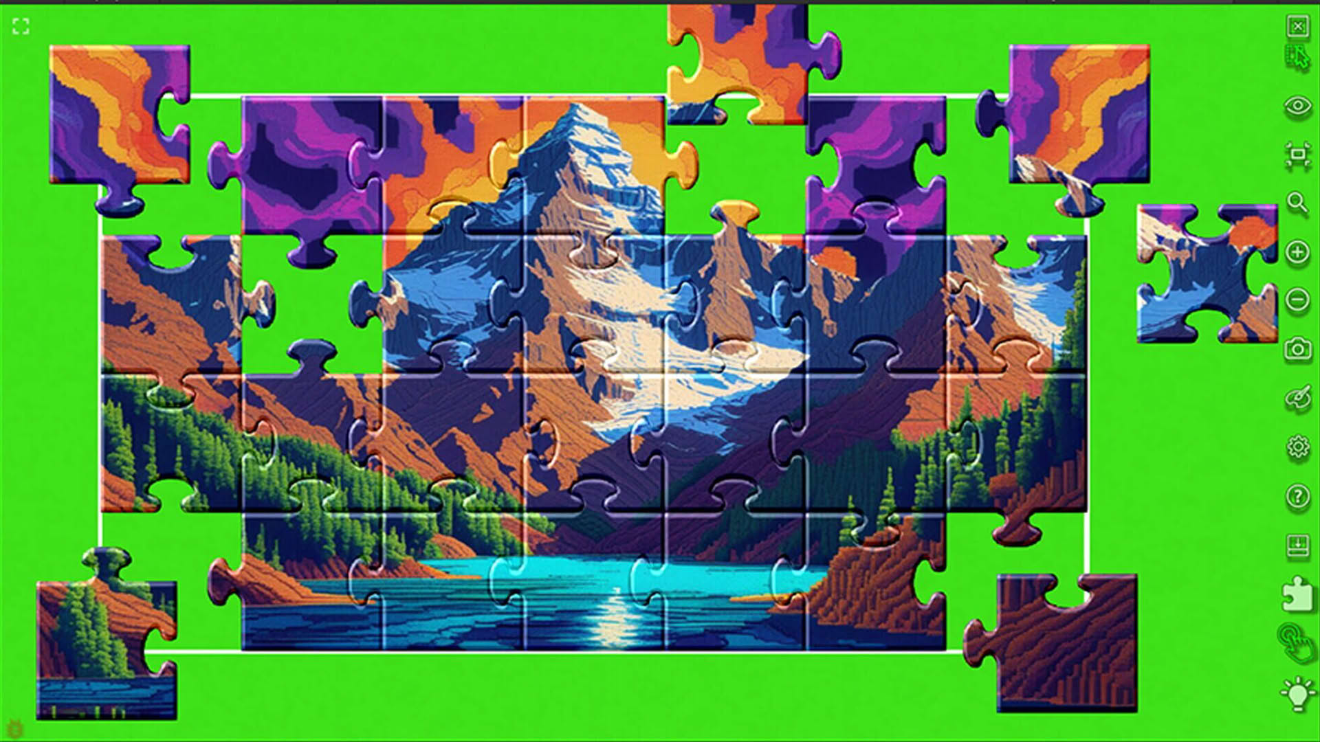 Screenshot for Master of Pieces Jigsaw Puzzle: Pixel Dreams