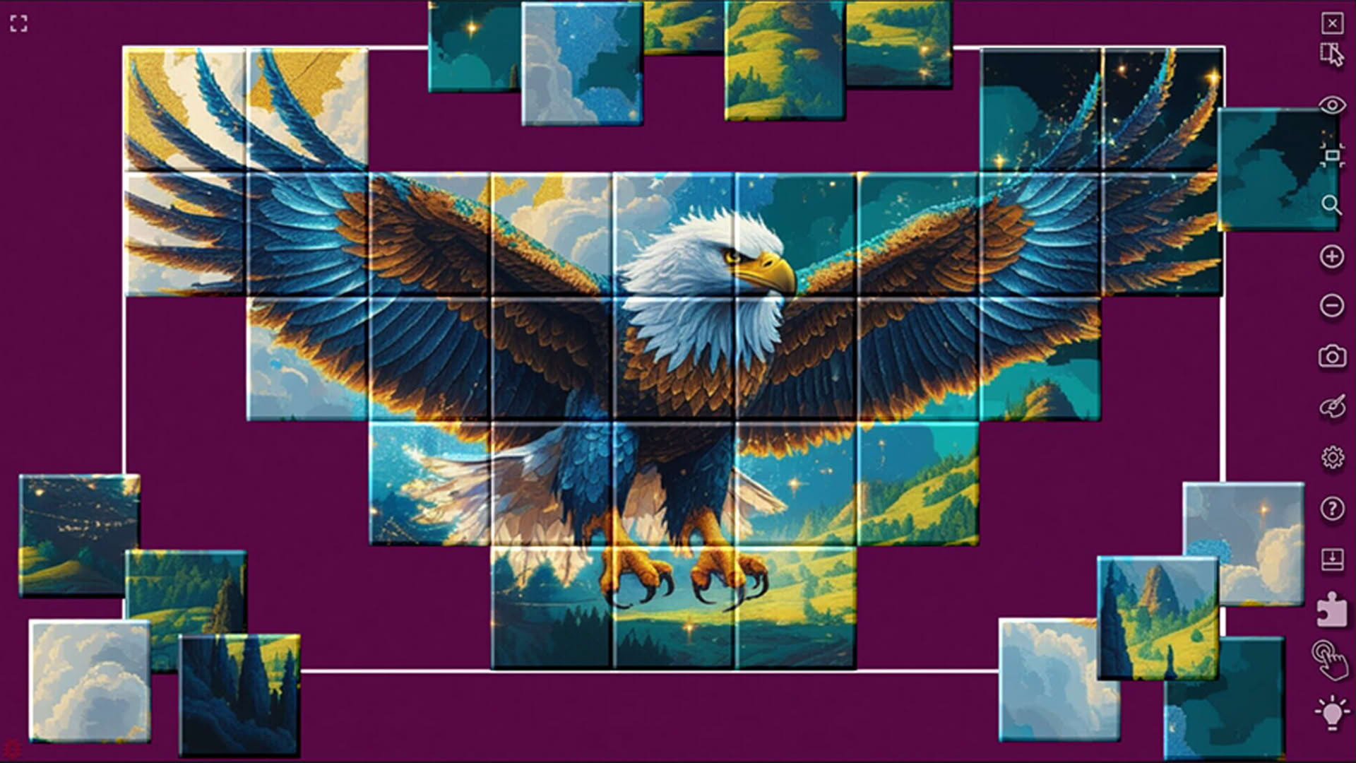 Screenshot for Master of Pieces Jigsaw Puzzle: Pixel Dreams