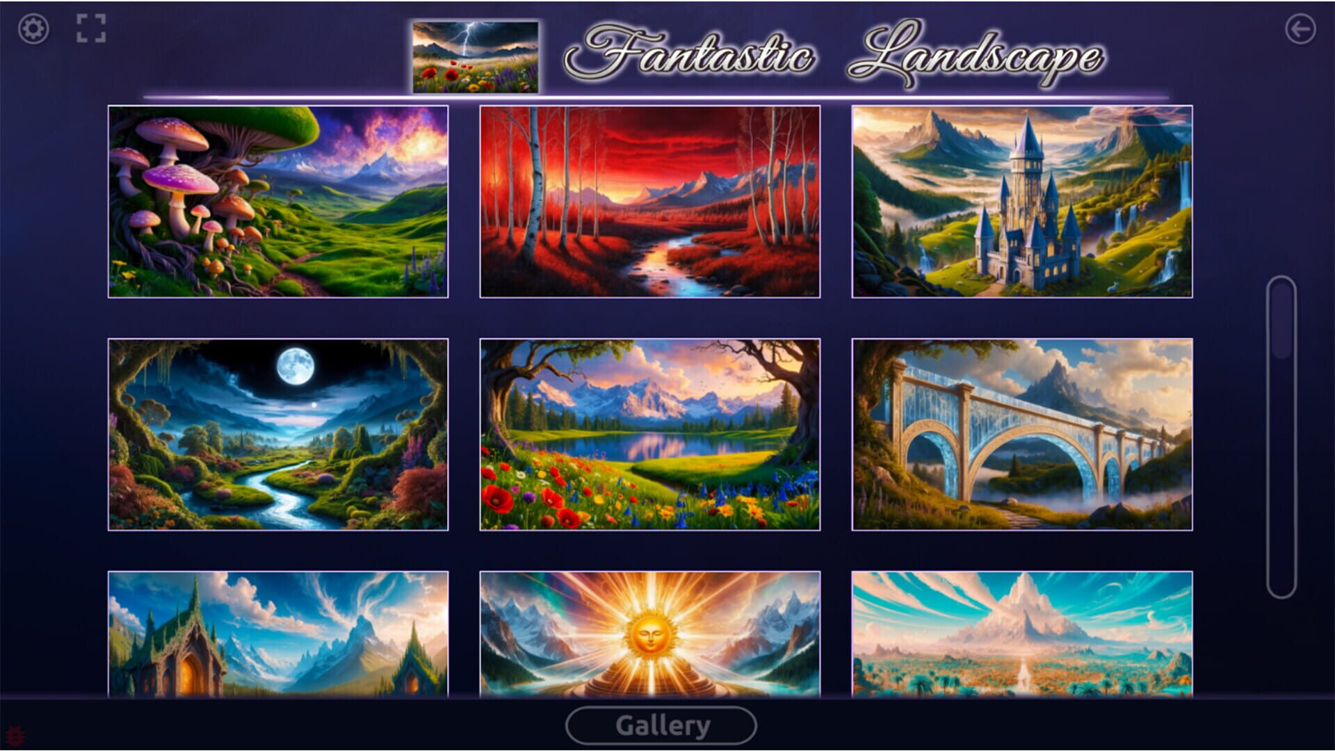 Screenshot for Master of Pieces Jigsaw Puzzle: Fantastic Landscape