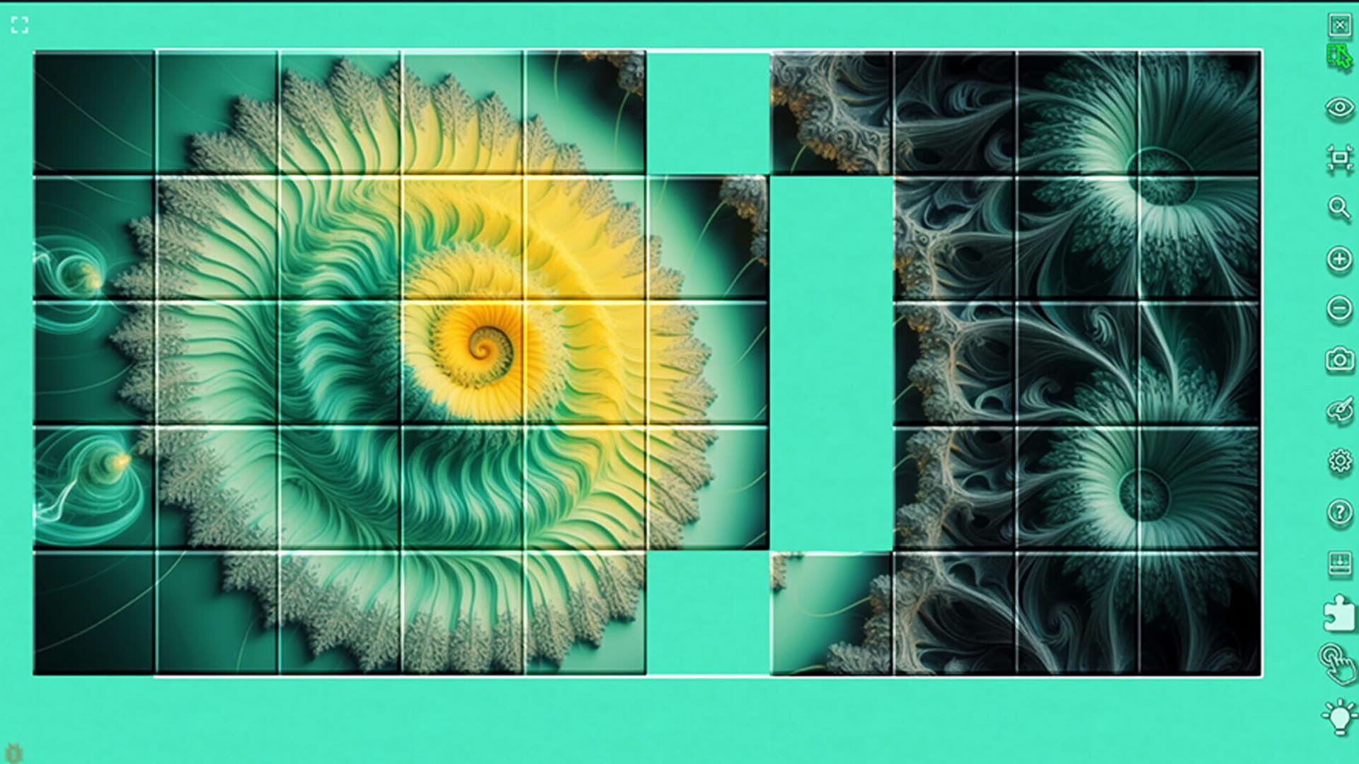 Screenshot for Master of Pieces Jigsaw Puzzle: Mandalas and Fractals