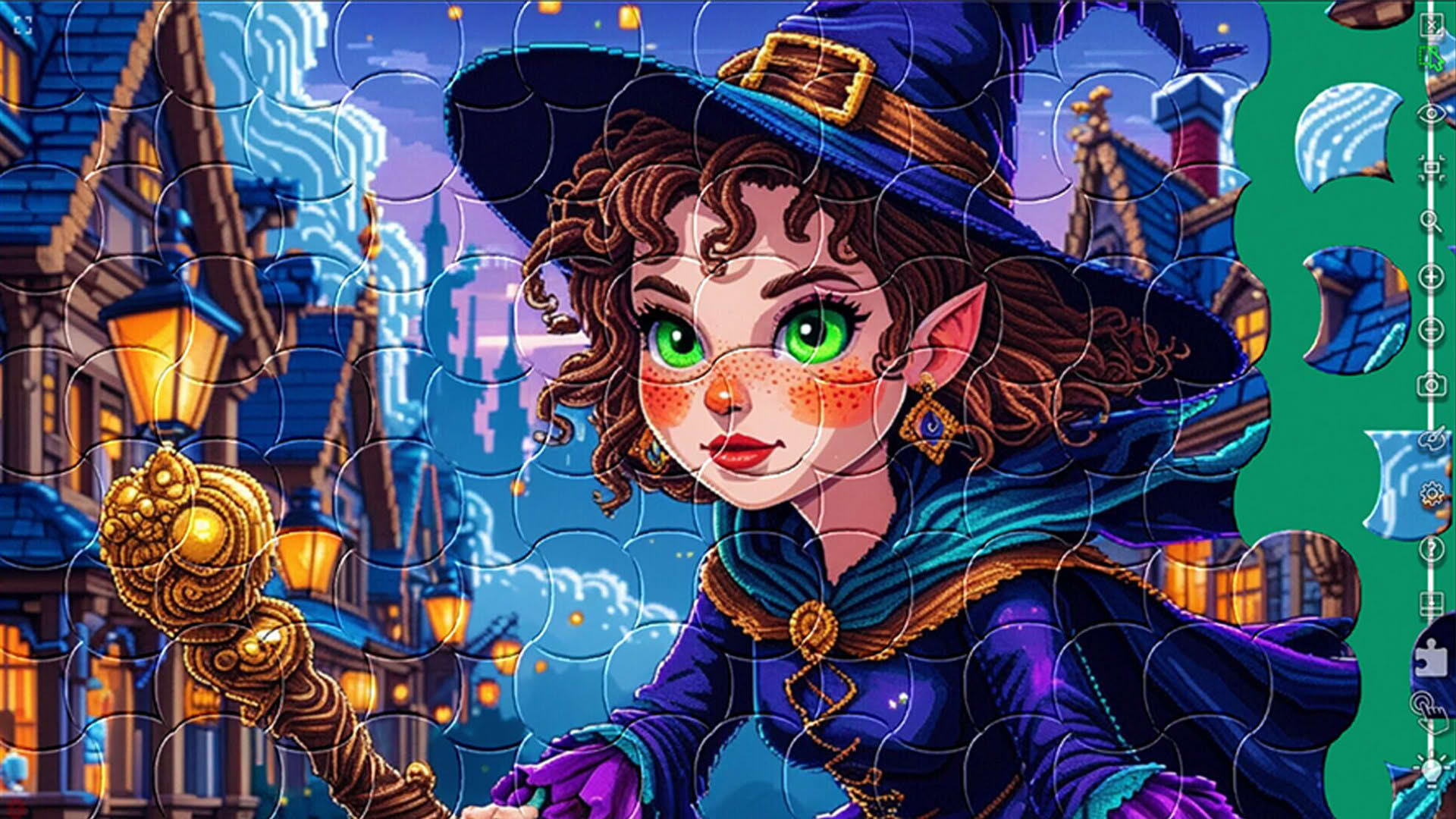 Screenshot for Master of Pieces Jigsaw Puzzle: Pixel Dreams